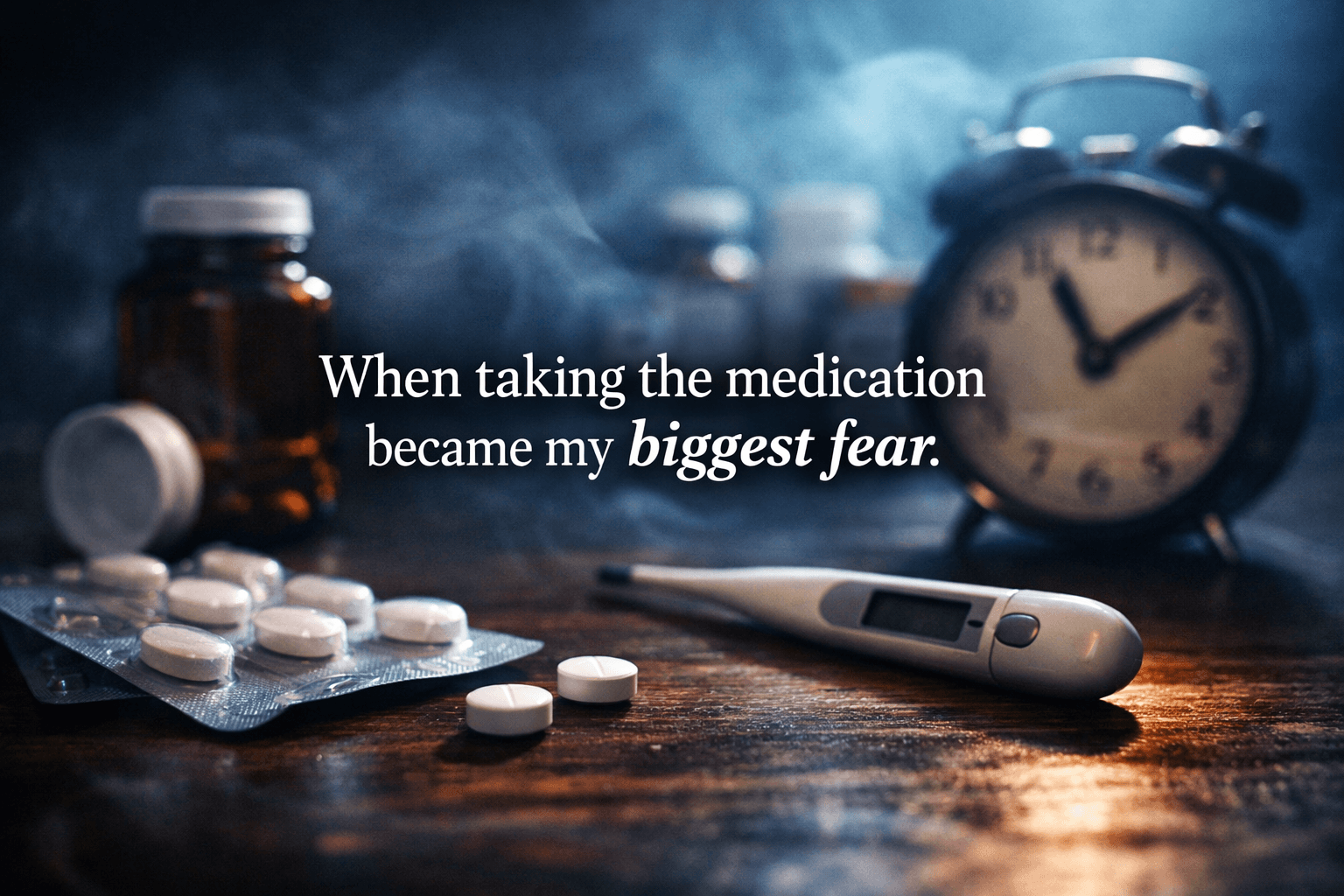 The Time I Was Afraid of My Own Medication