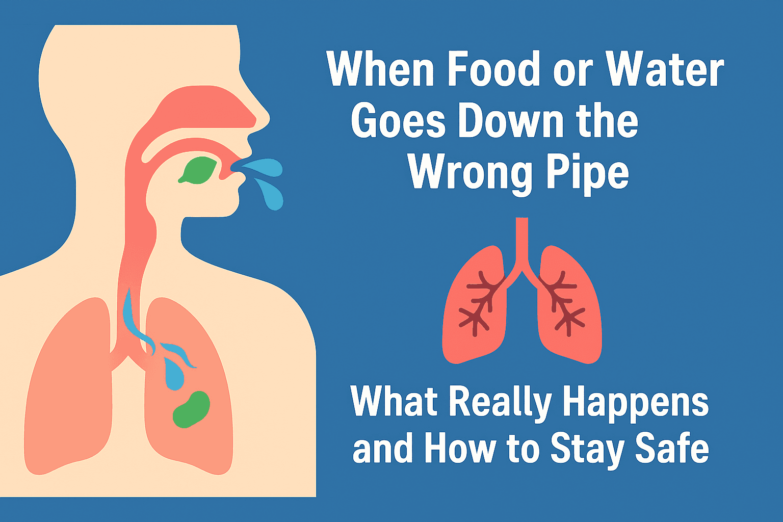 When Food or Water Goes Down the Wrong Pipe: What Really Happens and How to Stay Safe