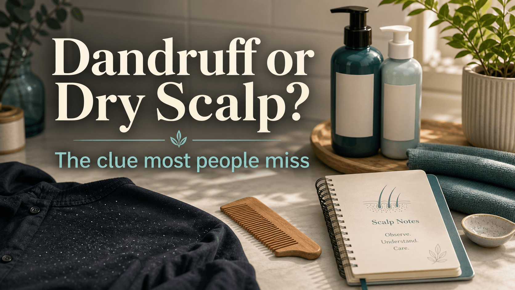 Dandruff or Dry Scalp? The Small Clue That Changed the Whole Routine