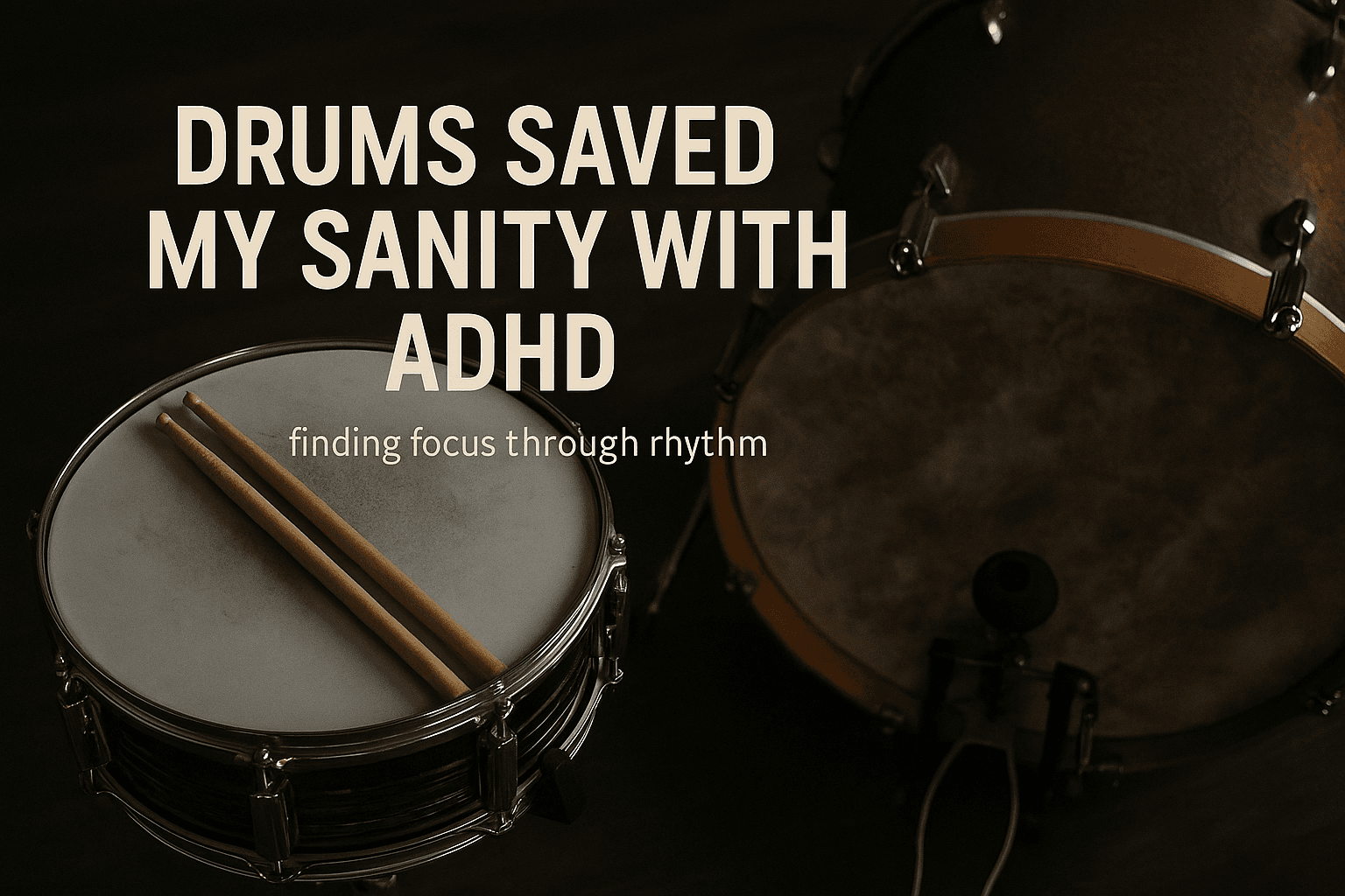 I Tried Every Trick for My ADD — Until Drums Did What Medicine Never Could