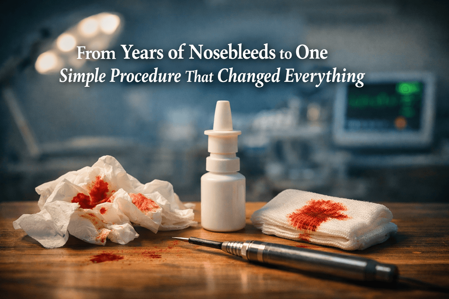 The Nosebleeds That Followed Me From Childhood Until One Small Surgery Changed Everything