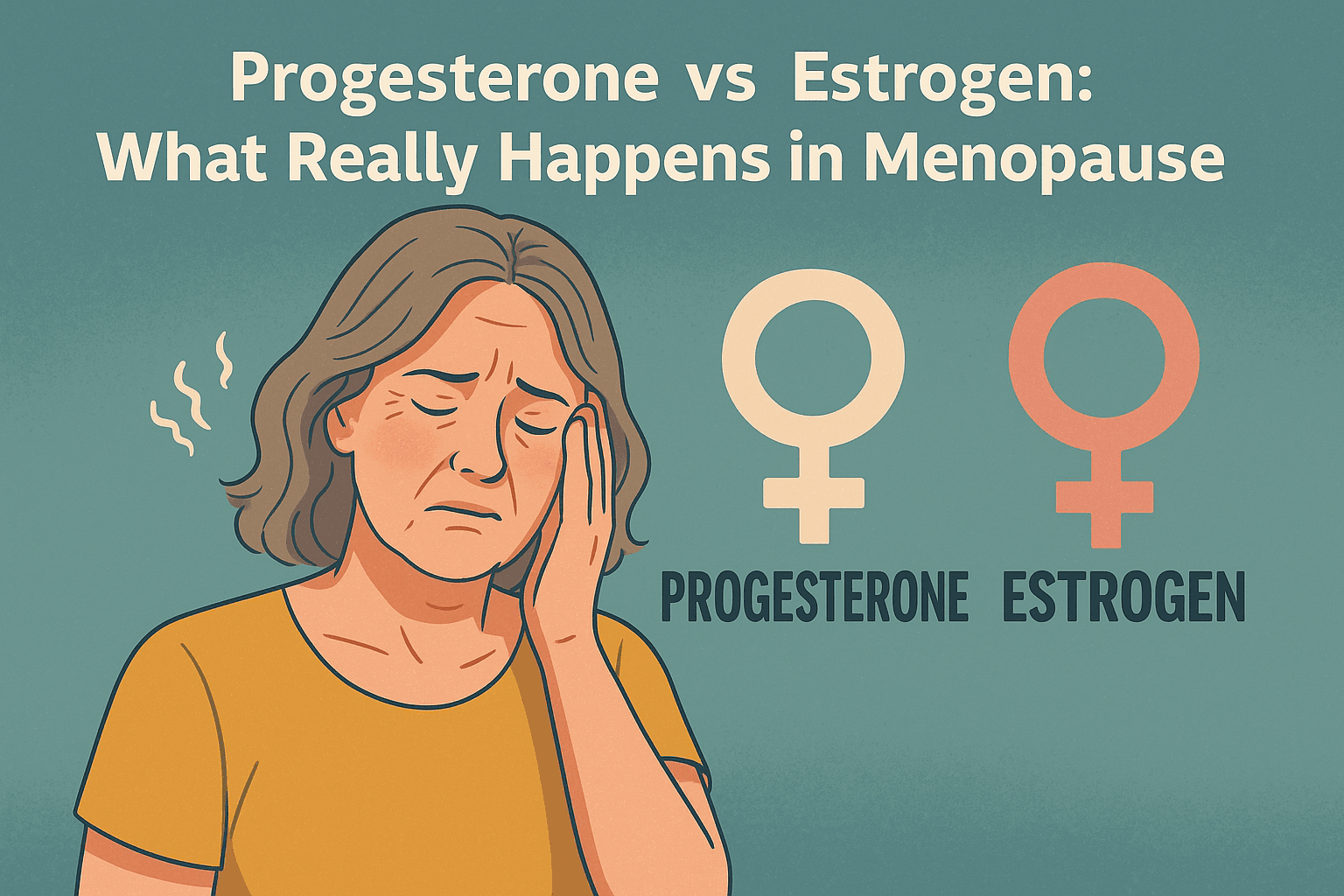 Progesterone vs Estrogen: What Really Happens in Menopause
