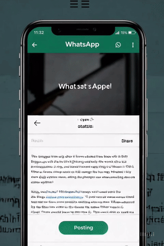 How to share on WhatsApp