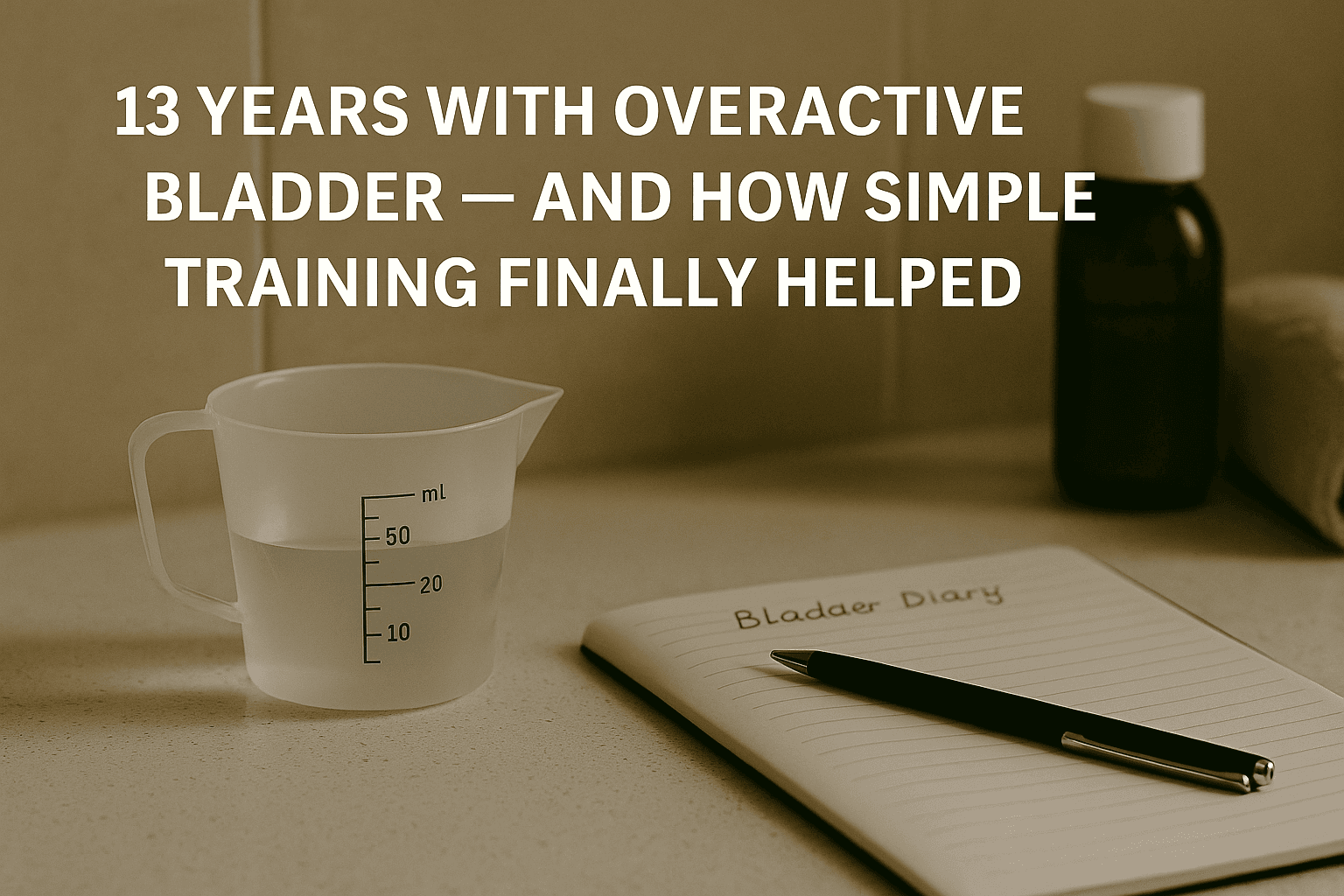 13 Years with Overactive Bladder — And How Simple Training Finally Helped